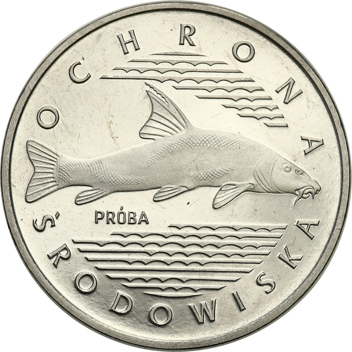 PRL. PRÓBA 100 złotych 1977 – Ryba